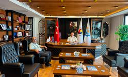Bafra Dedeli Tarım Meslek Lisesi Müdürü Fazlı Akyüz’den Bafra TSO’ya Ziyaret