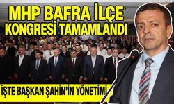 Mhp Bafra İlçe Kongresi Tamamlandı.