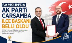 Samsun'da AK Parti Çarşamba İlçe Başkanı belli oldu