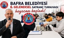 Bafra’mızda Geleneksel Satranç Turnuvası Heyecanı Başladı