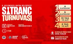 Bafra Belediyesi 6. Geleneksel Satranç Turnuvası Başvuruları Başlıyor