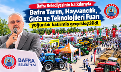 Bafra Belediyesinin katkılarıyla Bafra Tarım, Hayvancılık, Gıda ve Teknolojileri Fuarı yoğun bir katılımla gerçekleştirildi