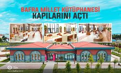 Bafra Millet Kütüphanesi Kapılarını Açtı