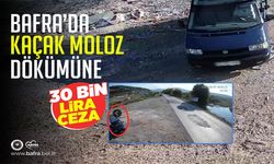 Bafra’da Kaçak Moloz Dökümüne 30 Bin Lira Ceza