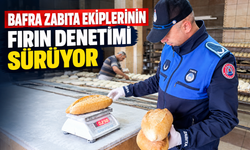 Bafra Zabıta Ekiplerinin Fırın Denetimi Sürüyor