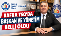 Bafra TSO Başkan Ve Yönetim Belli Oldu