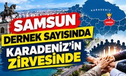 Samsun Karadeniz bölgesinde 1. sırada!