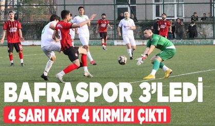 1930 Bafraspor 3 puanı 3 golle aldı