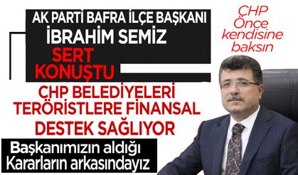 Başkan İbrahim Semiz sert konuştu