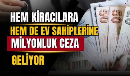 Kira ödemelerini elden yapanlara şok ceza uyarısı!