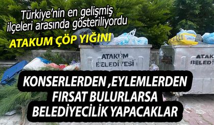 Atakum’da çöp yığını: Belediye çöpleri toplamıyor