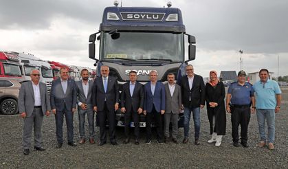 BAFRA BELEDİYESİ MODERN KAMYON VE TIR GARAJI HİZMETE AÇILDI