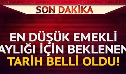 Son dakika | En düşük emekli aylığı için kanun teklifi yarın TBMM'ye sunulacak