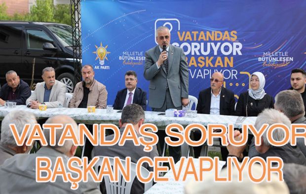 Başkan Kılıç, “Bafra’mızda Söz Daima Milletimizde”