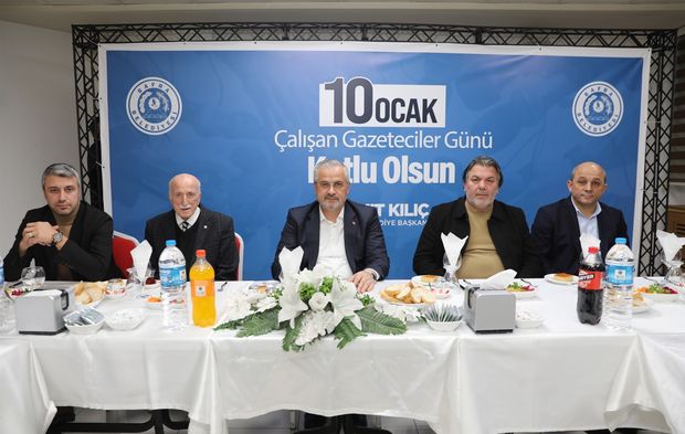 Başkan Kılıç İlçede Görev Yapan Basın Mensuplarıyla Bir Araya Geldi