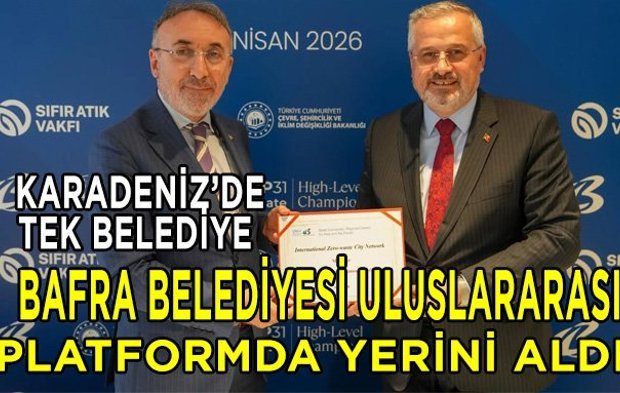 Bafra Belediyesi Uluslararası Platformda Yerini Aldı