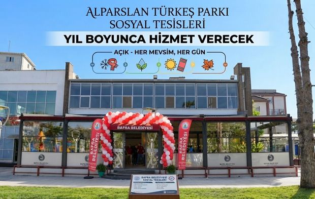 Alparslan Türkeş Parkı Sosyal Tesisleri Yıl Boyunca Hizmet Verecek
