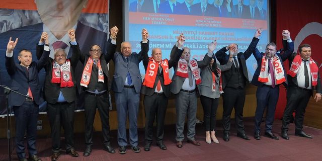 MHP SAMSUN MİLLETVEKİLİ ADAYLARINI TANITTI