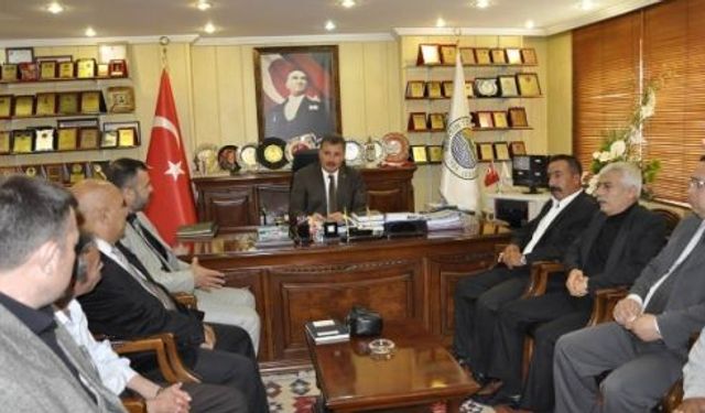 Ülkücü İşçilerden Başkan Tuna’ya Ziyaret 