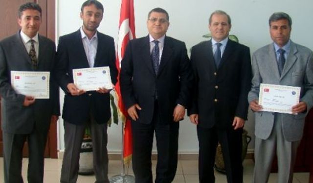 Yenişehir Kaymakamlığı Başarılı Polisleri Ödüllendirdi 