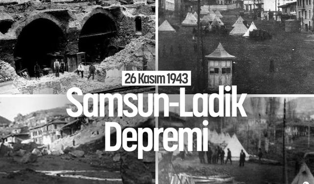 1943 Ladik Depremi Ve Samsun