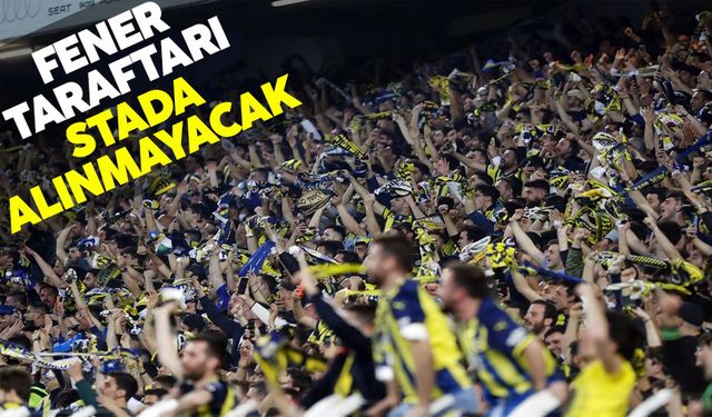 Kayserispor - Fenerbahçe maçına deplasman seyircisi alınmayacak