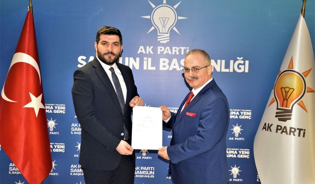 Muhammet Emin Albayrak Ak Parti Samsun Milletvekilliği Aday Adaylığı Başvurusunu Yaptı