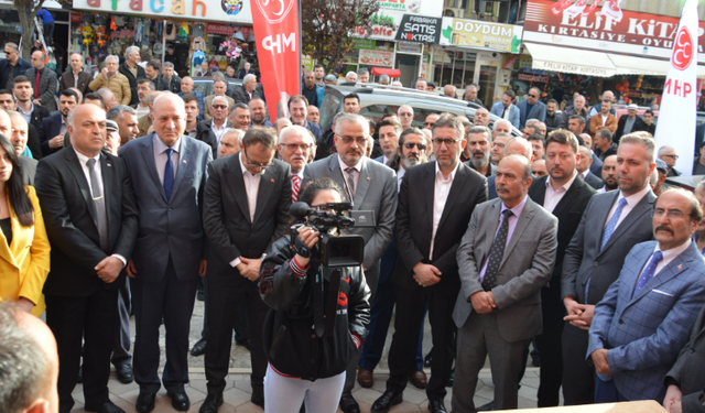 MHP Bafra SKM Merkezi Dualarla Açıldı