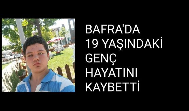 Bafra'da Silahıyla Oynarken 19 Yaşındaki Gencin Ölümüne Sebep Oldu