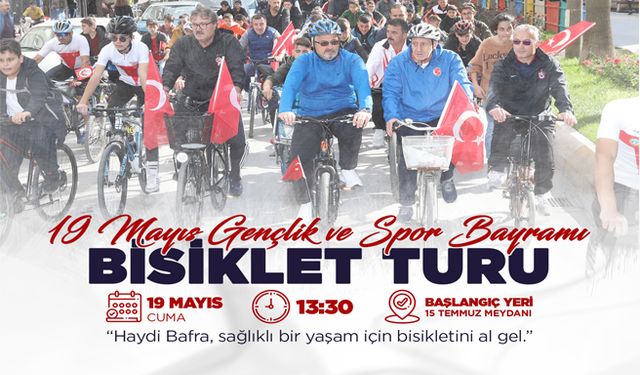 19 Mayıs Bisiklet Turu Yine Coşkulu Geçecek