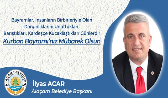 Başkan Acar’dan Kurban Bayramı Kutlama Mesajı