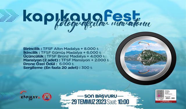 Kapıkayafest Fotoğrafçılar Maratonunda Son Başvuru 29 Temmuz