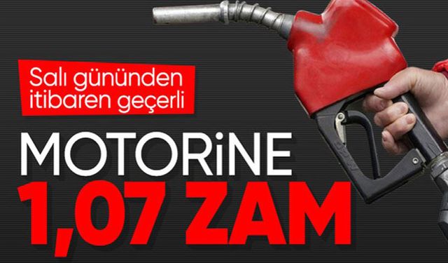 Sürücülere üzücü bir haber daha! Motorine yeniden zam geliyor...