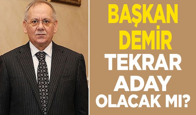 Samsun Büyükşehir Belediye Başkanı Mustafa Demir, tekrar aday olacak mı?