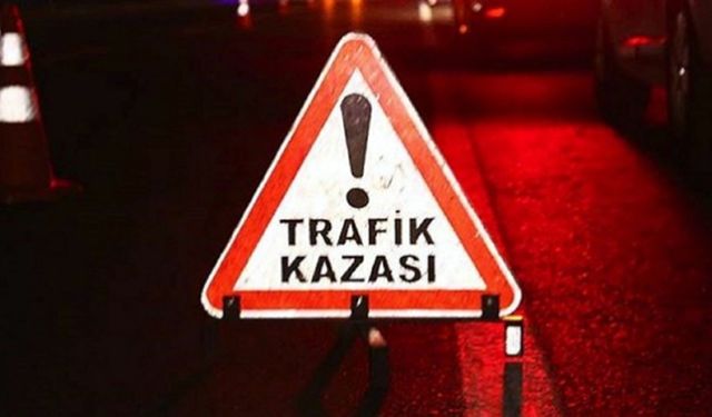 Bafra'da trafik kazası 1 ölü, 2 yaralı