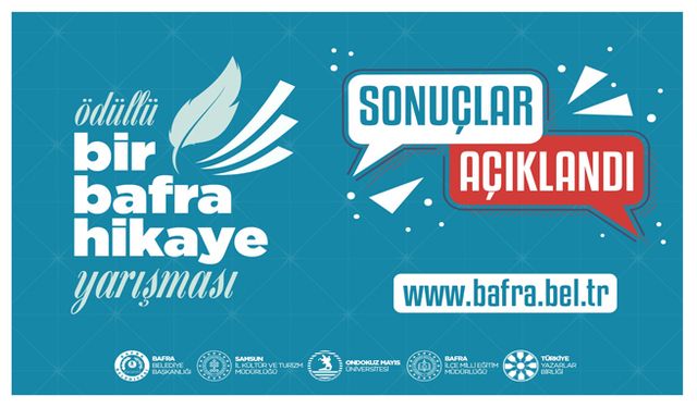 Bir Bafra Hikâyesi Yarışması Sonuçlandı