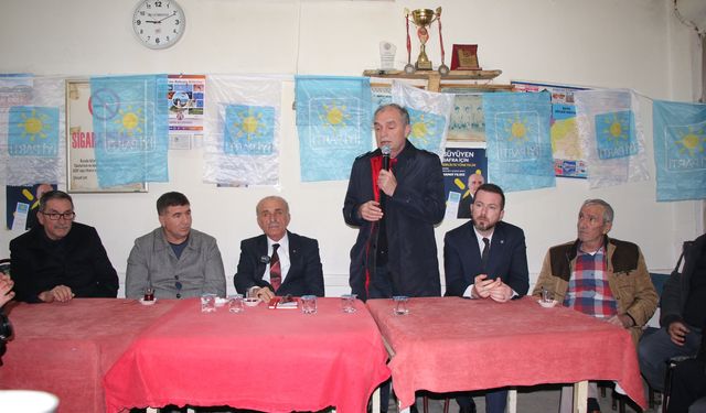 Hamdi Yıldız,Gazibey ve Doğankaya Mahallesini ziyaret etti.