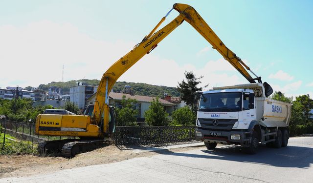 İncesu Deresi’nde Temizlik Çalışmaları Sürüyor