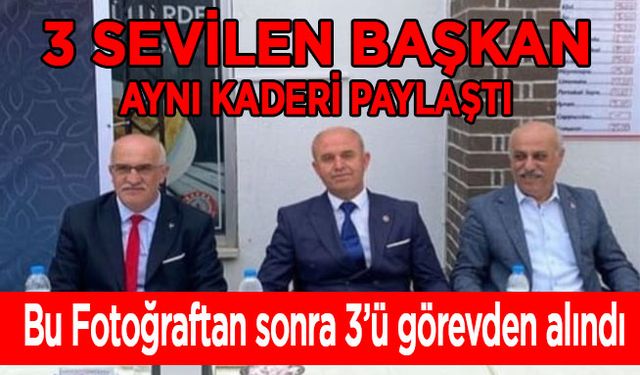 Bafra'da 3 Başkan Aynı Kaderi Paylaştı…