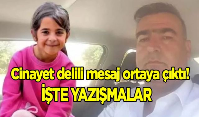 Cinayet delili mesaj ortaya çıktı!