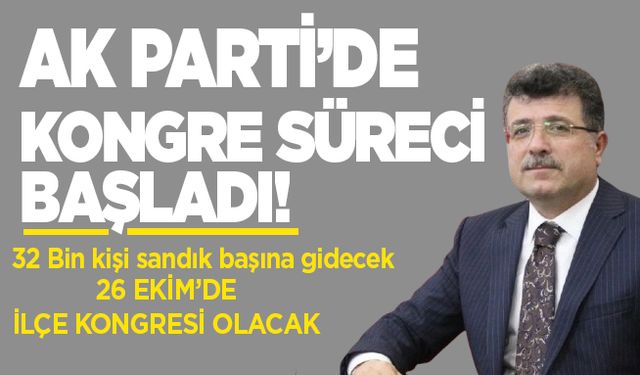 AK Parti Bafra’da 21 Eylül’de 32 bin kişi sandık başına gidecek