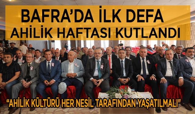 Bafra'da 68 yıllık oda bir ilke imza attı