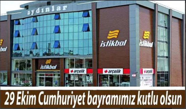 Bafra Aydınlar Center 29 Ekim Cumhuriyet Bayramı Mesajı