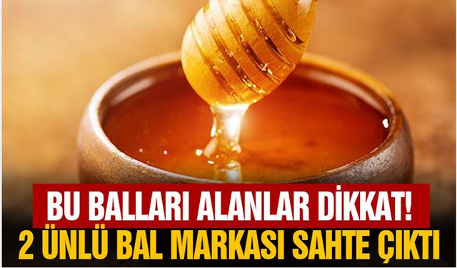 Bu balları alanlar dikkat! 2 ünlü bal markası sahte çıktı