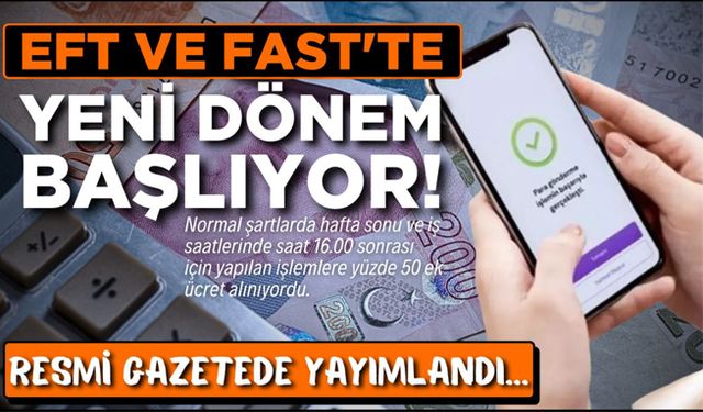 EFT ve FAST'te yeni dönem başladı!