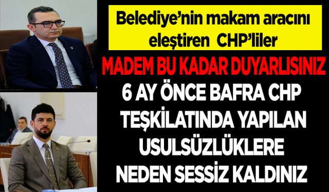 Başkan Kılıç CHP’nin şovuna izin vermedi