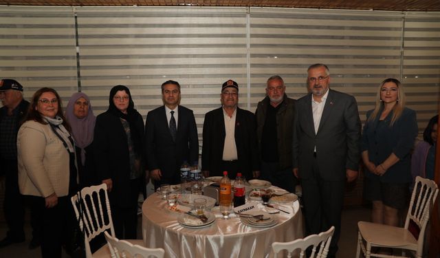 BAŞKAN KILIÇ’TAN ŞEHİT AİLELERİ VE GAZİLER ONURUNA ANLAMLI İFTAR