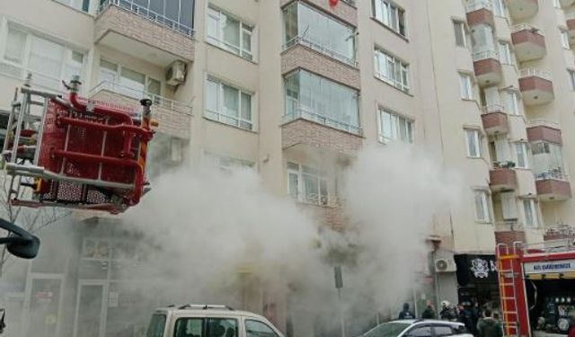 Bafra'da çıkan yangın paniğe neden oldu