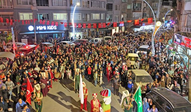 Bafra’da Sele Sepet Top Kandil Şenlikleri Görsel Şölene Dönüştü