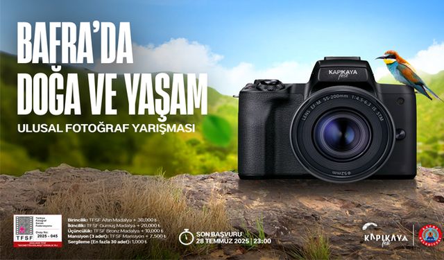 “Bafra’da Doğa Ve Yaşam” Ulusal Fotoğraf Yarışması Başvuruları Başladı